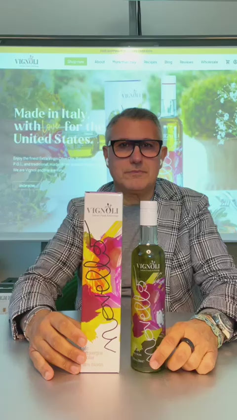 EXTRA VIRGIN OLIVE OIL 100% ITALIAN “NOVELLO” by Vignoli