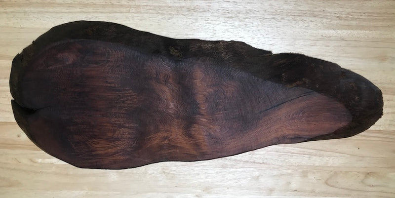 Dark Solid Wood Cedar Charcuterie Board