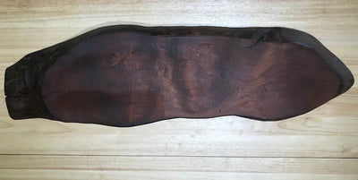 Handmade Dark Cedar Solid Wood Charcuterie Board